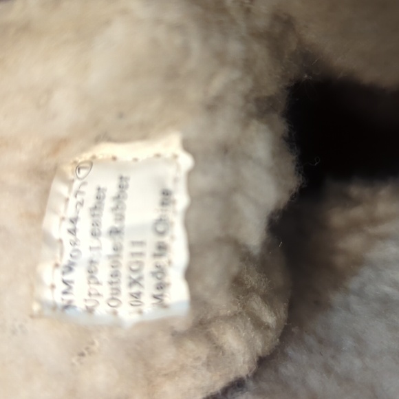 Naughty Monkey Fur Lined Wooden Wedge Heel Boots - Picture 8 of 8